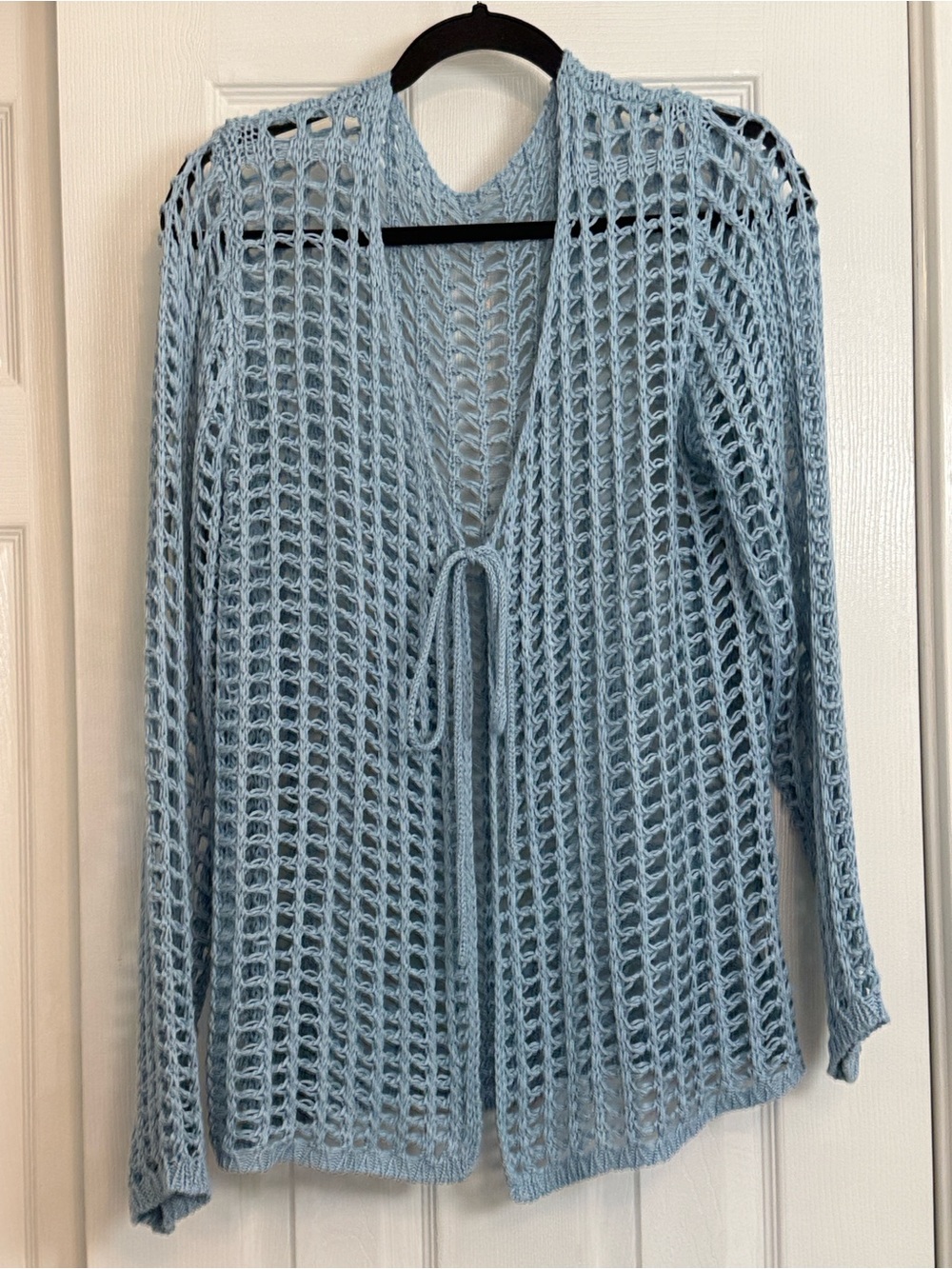 🌵 3 for $20 Light blue open knit cardigan